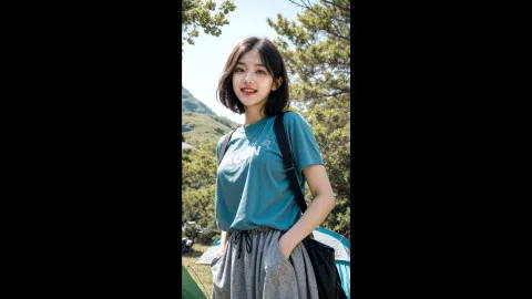 [룩북] 캠핑장